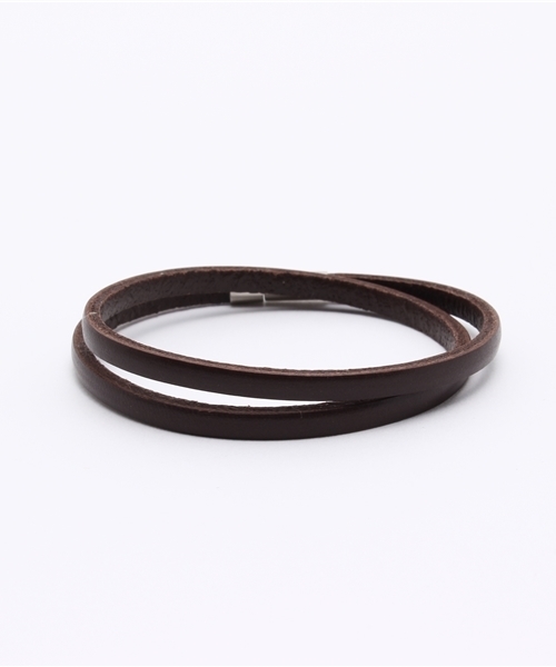 チャイハネ（チャイハネ）の「【チャイハネ】カラーレザーブレスレット（ブレスレット・レディース・シルバー/ゴールド/ブラウン/レッド/ホワイト/ブラック・FREE）」の4枚目の写真