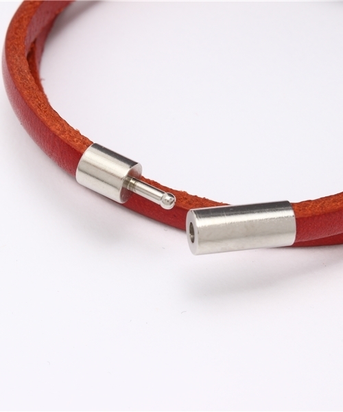 チャイハネ（チャイハネ）の「【チャイハネ】カラーレザーブレスレット（ブレスレット・レディース・シルバー/ゴールド/ブラウン/レッド/ホワイト/ブラック・FREE）」の8枚目の写真