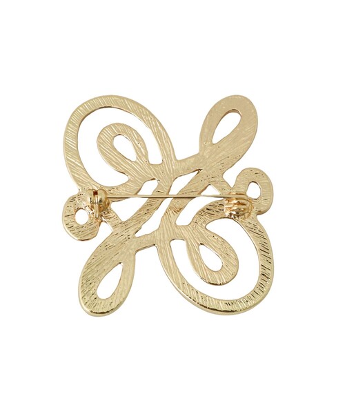 ロゴモチーフパールブローチ（ブローチ/コサージュ）｜ANAYI（アナイ