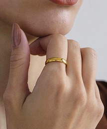 abaskdesign（アバスクデザイン）の「金属アレルギー対応 シンプルリング（リング）」