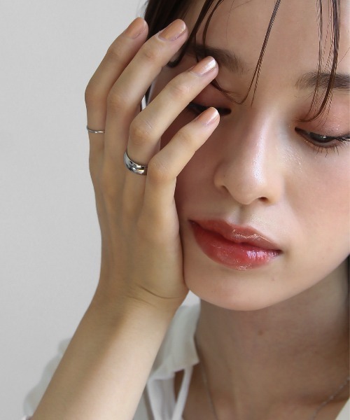 abaskdesign(アバスクデザイン)の「金属アレルギー対応 シンプルリング(リング・レディース・ゴールド/シルバー系その他2/シルバー/ゴールド系その他2/シルバー系その他/ゴールド系その他・11号/4号/6号/9号/14号)」の10枚目の写真