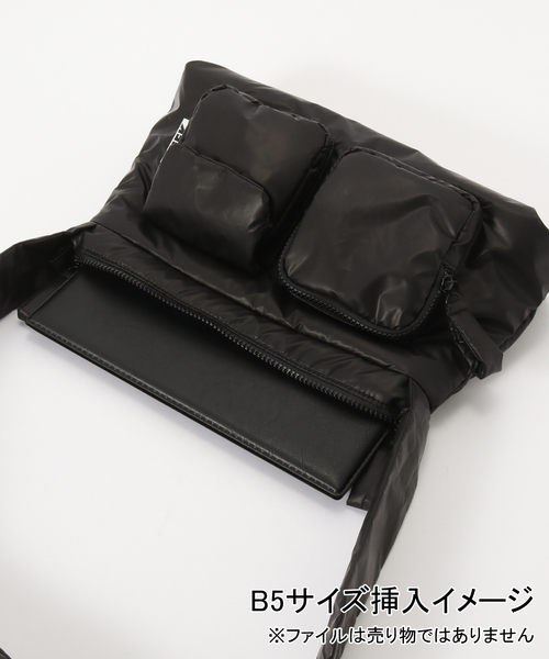 CONTROL FREAK / CTFK(コントロールフリーク)の「CONTROL FREAK POCKETショルダー(クラッチバッグ・レディース・ブラック/シルバー・FREE)」の10枚目の写真