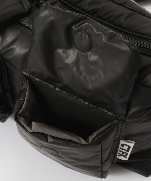 CONTROL FREAK / CTFK(コントロールフリーク)の「CONTROL FREAK POCKETショルダー(クラッチバッグ・レディース・ブラック/シルバー・FREE)」の13枚目の写真