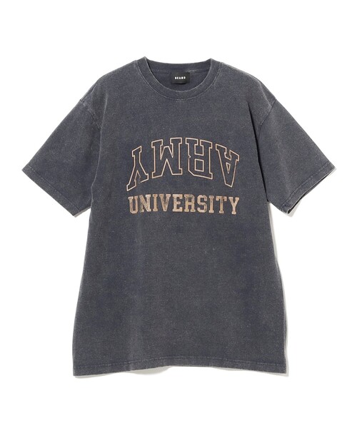 BEAMS(ビームス)の「ARMY PRINT T-Shirt(Tシャツ/カットソー・メンズ・ネイビー/グレー・S/M/L/XL)」の12枚目の写真