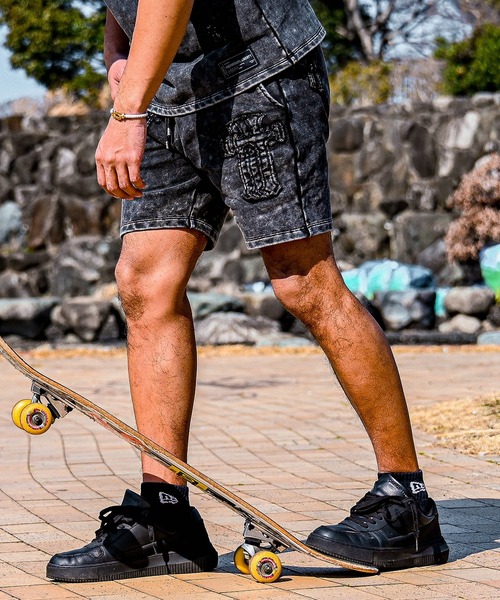 adamsJUGGLER(アダムスジャグラー)の「RTEG M/クロスショートパンツ(その他パンツ・メンズ・ブルー/ブラック・S/M/L/XL)」の3枚目の写真