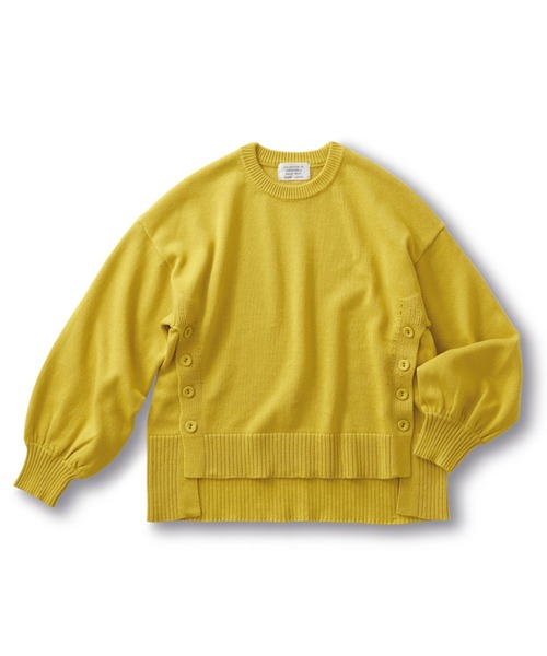 Sunny clouds(サニークラウズ)の「サニークラウズ トレセーター(ニット/セーター・レディース・オレンジ/イエロー・LL/L/M)」の4枚目の写真