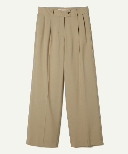 leinwande（ラインヴァンド）の「Relaxed Suits Trousers（スラックス・レディース・グレー/ベージュ・SMALL/MEDIUM）」の5枚目の写真