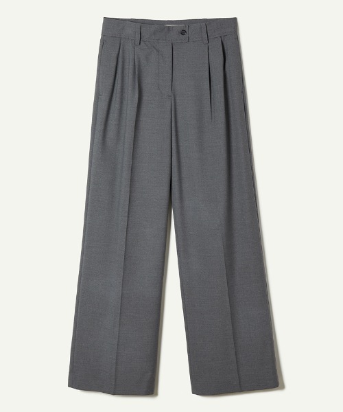leinwande（ラインヴァンド）の「Relaxed Suits Trousers（スラックス・レディース・グレー/ベージュ・SMALL/MEDIUM）」の13枚目の写真