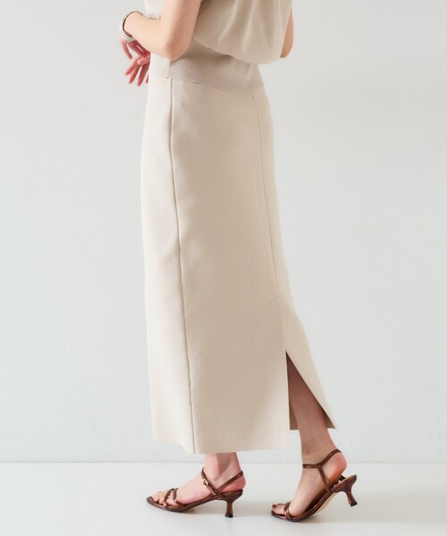 UNTITLED(アンタイトル)の「【セットアップ可能】ペンシルニットスカート(スカート・レディース・ブラック/オリーブ/ベージュ・00/02/04/44/48)」の15枚目の写真