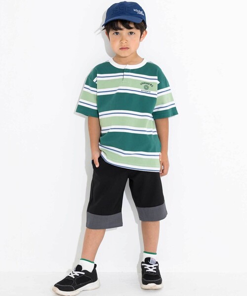 WASK（ワスク）の「サンシールドナンバリングキャップ(52~56cm)（キャップ・キッズ・ベージュ/ネイビー・L/M）」の14枚目の写真