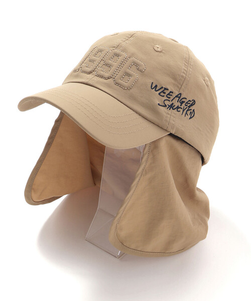 WASK（ワスク）の「サンシールドナンバリングキャップ(52~56cm)（キャップ・キッズ・ベージュ/ネイビー・L/M）」の13枚目の写真