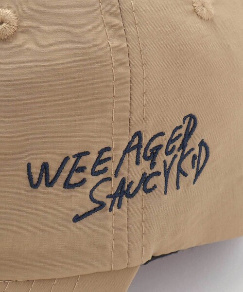 WASK（ワスク）の「サンシールドナンバリングキャップ(52~56cm)（キャップ・キッズ・ベージュ/ネイビー・L/M）」の7枚目の写真