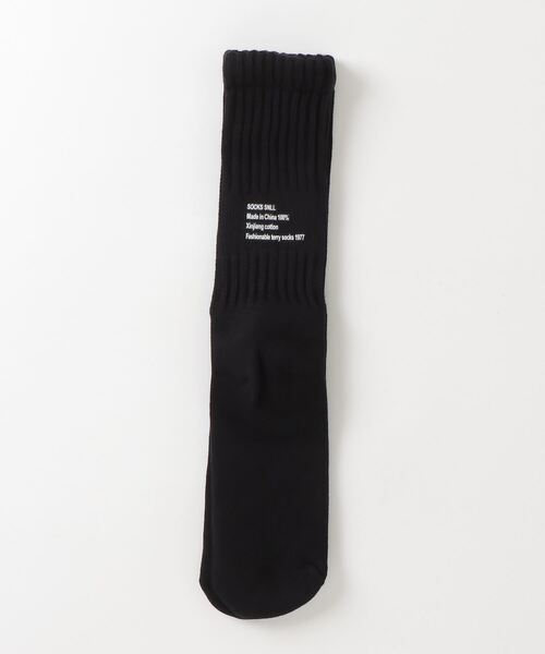 UNDERSTATEMENTs（アンダーステイトメント）の「【ユニセックス】バックロゴプリントソックス（ソックス/靴下・メンズ・グレー/ブラック/ホワイト/ベージュ・FREE）」の16枚目の写真