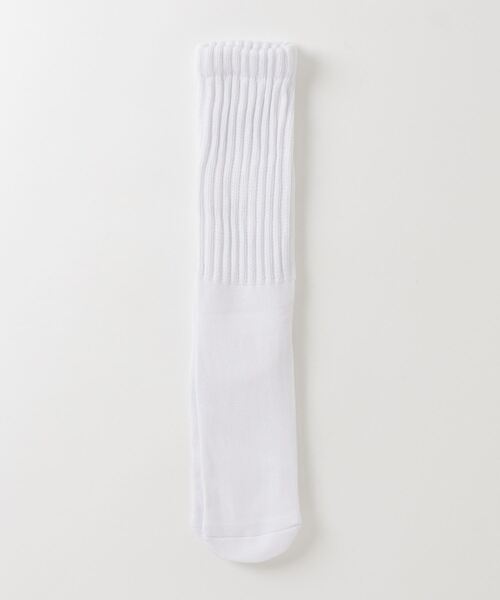 UNDERSTATEMENTs（アンダーステイトメント）の「【ユニセックス】バックロゴプリントソックス（ソックス/靴下・メンズ・グレー/ブラック/ホワイト/ベージュ・FREE）」の11枚目の写真