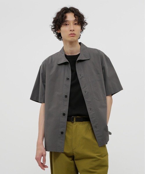 MHL. エムエイチエル COTTON RAMIE POPLIN 半袖シャツ COTTON RAMIE POPLIN | MHL.（エムエイチエル） ｜【公式】通販