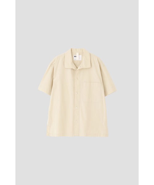 MHL.（エムエイチエル）の「COTTON CORD SHIRTING（シャツ/ブラウス・メンズ・チャコール/オフホワイト・SMALL/MEDIUM/LARGE）」の5枚目の写真