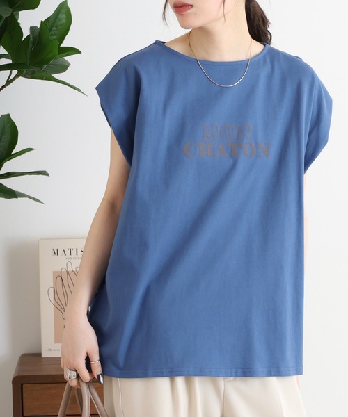 Arinomama（アリノママ）の「タックフレンチスリーブ（Tシャツ/カットソー・レディース・ブラック/コーラル/ダークブルー/ホワイト・FREE）」の15枚目の写真