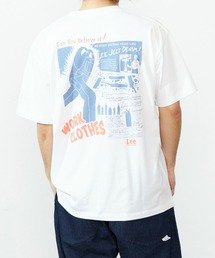 Lee（リー）の「Lee/リー バックプリントTシャツ（Tシャツ/カットソー）」