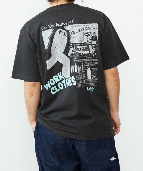 Lee/リー バックプリントTシャツ（Tシャツ/カットソー）｜Lee