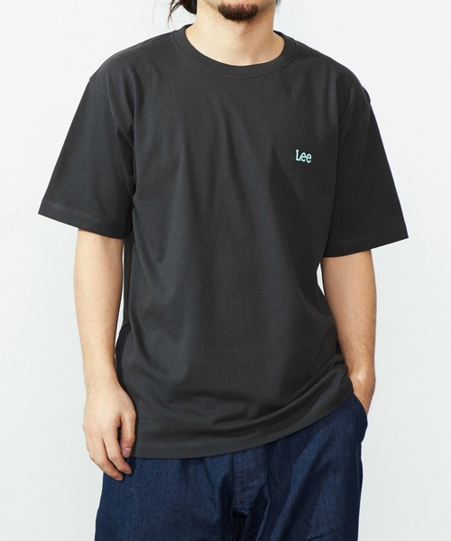 Lee（リー）の「Lee/リー バックプリントTシャツ（Tシャツ/カットソー・メンズ・サックスブルー/チャコールグレー/ホワイト/ホワイト系その他・SMALL/MEDIUM/X-LARGE/LARGE）」の18枚目の写真