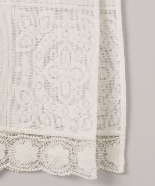 eL（エル）の「【eL】Embroidery Lace Wrap Skirt/291438（スカート・レディース・オフホワイト/ブラック・FREE）」の16枚目の写真