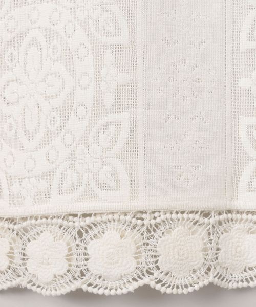 eL（エル）の「【eL】Embroidery Lace Wrap Skirt/291438（スカート・レディース・オフホワイト/ブラック・FREE）」の19枚目の写真