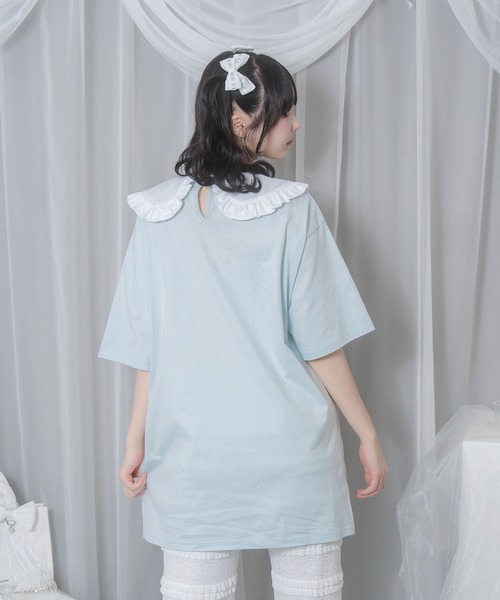 ハニーシナモン アイスリボンハニーちゃん襟付きTシャツ アイスリボンハニーちゃん襟付きTシャツ（Tシャツ/カットソー