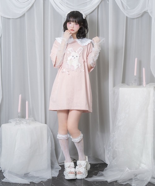 HONEY CINNAMON【シナモンくん】ピンク★ドーナツ★総柄★ジャージ BOX総柄ジャージプルパーカー – BUNNY APARTMENT