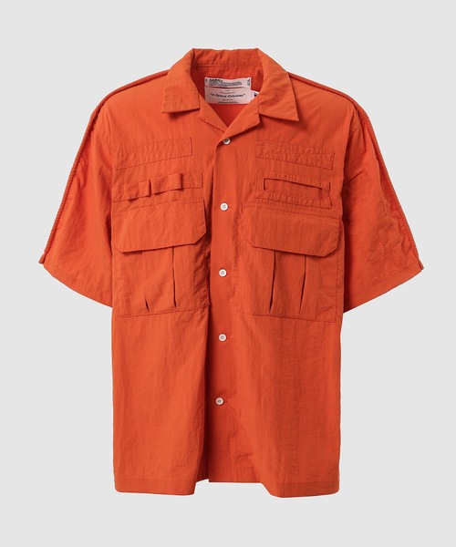 DAIRIKU(ダイリク)の「"Alien" Engineer Nylon Shirt(シャツ/ブラウス・メンズ・オレンジ/ピンク・L)」の1枚目の写真