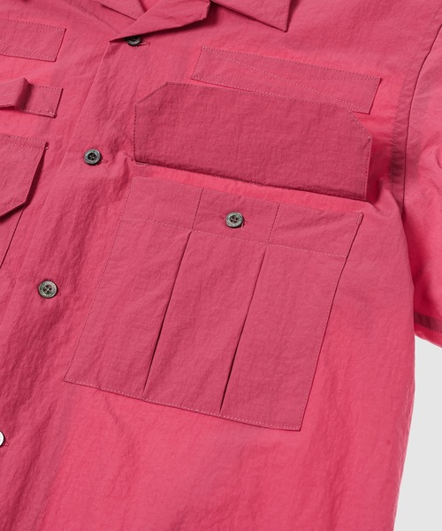 DAIRIKU(ダイリク)の「"Alien" Engineer Nylon Shirt(シャツ/ブラウス・メンズ・オレンジ/ピンク・L)」の8枚目の写真