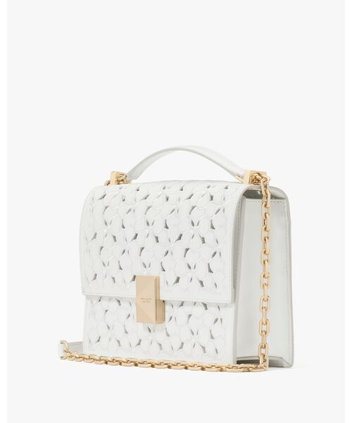 kate spade new york(ケイトスペード ニューヨーク)の「デコ アイレット チェーン ショルダー バッグ(ショルダーバッグ・レディース・ホワイト・ONESIZE)」の6枚目の写真