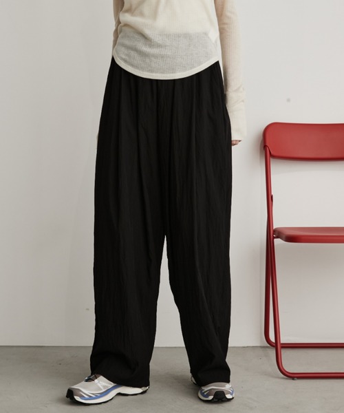 Auntie Rosa Holiday(アンティローザホリデー)の「ワイドイージーパンツ / サイズ展開あり(その他パンツ・レディース・ピンク/グレー/ブラック/ブラウン・SMALL/MEDIUM)」の7枚目の写真