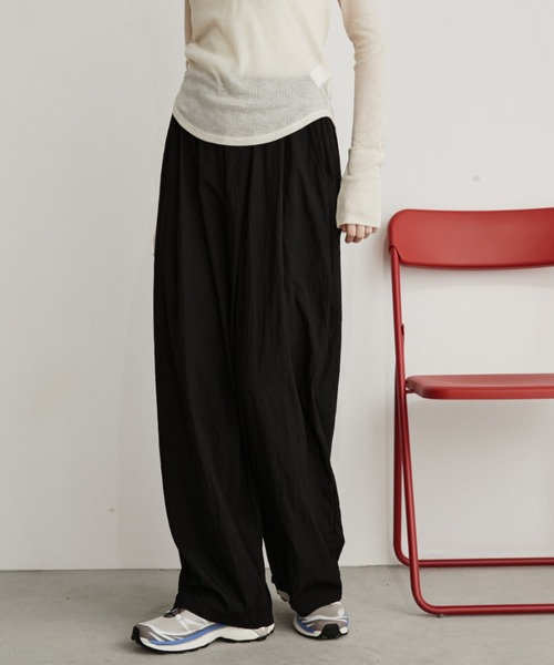 Auntie Rosa Holiday(アンティローザホリデー)の「ワイドイージーパンツ / サイズ展開あり(その他パンツ・レディース・ピンク/グレー/ブラック/ブラウン・SMALL/MEDIUM)」の9枚目の写真