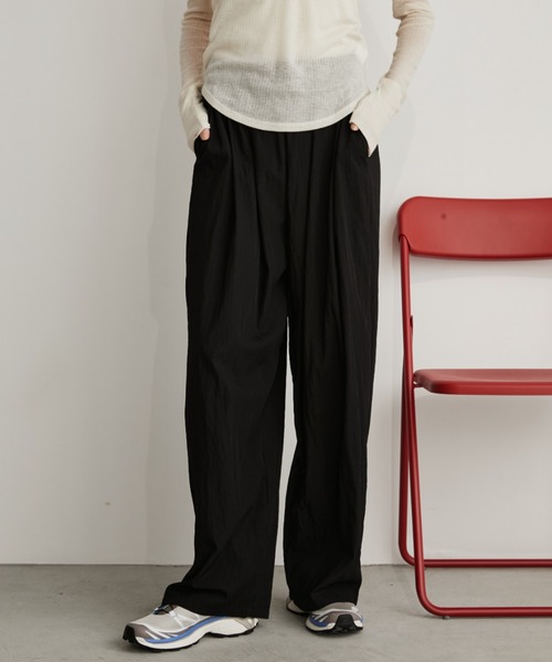 Auntie Rosa Holiday(アンティローザホリデー)の「ワイドイージーパンツ / サイズ展開あり(その他パンツ・レディース・ピンク/グレー/ブラック/ブラウン・SMALL/MEDIUM)」の6枚目の写真