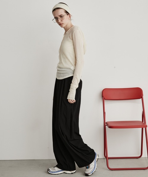 Auntie Rosa Holiday(アンティローザホリデー)の「ワイドイージーパンツ / サイズ展開あり(その他パンツ・レディース・ピンク/グレー/ブラック/ブラウン・SMALL/MEDIUM)」の13枚目の写真