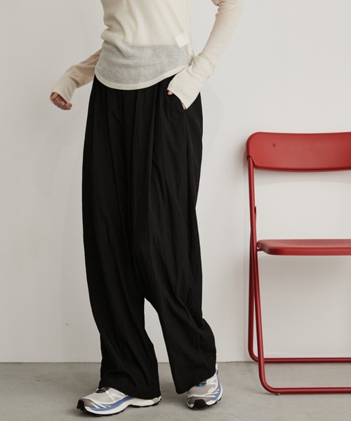 Auntie Rosa Holiday(アンティローザホリデー)の「ワイドイージーパンツ / サイズ展開あり(その他パンツ・レディース・ピンク/グレー/ブラック/ブラウン・SMALL/MEDIUM)」の5枚目の写真