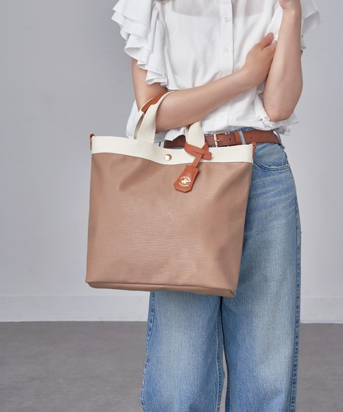 BEVERLY HILLS POLO CLUB(ビバリーヒルズポロクラブ)の「【BEVERLY HILLS POLO CLUB】≪別注≫A4収納可能 ハイクオリティPUレザーショルダーバッグ BH9013(ショルダーバッグ・レディース・ホワイト/ブラック/ベージュ・FREE)」の20枚目の写真