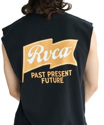 RVCA(ルーカ)のRVCA メンズ ONSHORE TT タンクトップ 【2025年夏モデル】/ルーカバックプリントノースリーブマッスルタンク(タンクトップ)