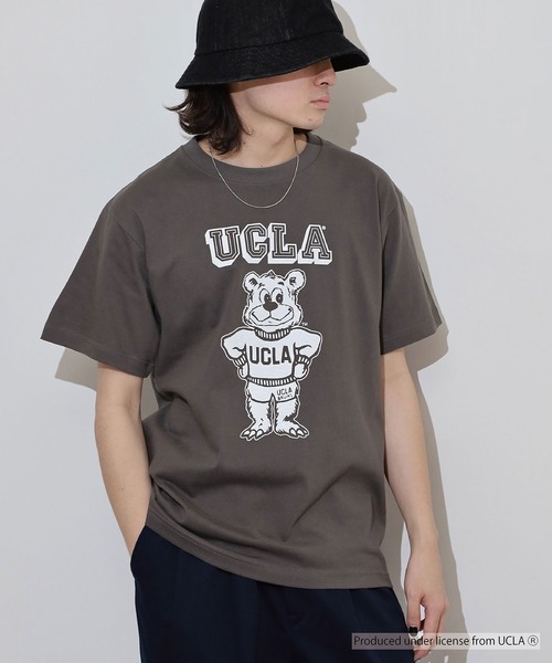 UCLA（ユーシーエルエー）の「UCLA SHORT SLEEVE T-SHIRT カレッジ（Tシャツ/カットソー・メンズ・スミクロ/ホワイト・L/XL/M）」の19枚目の写真