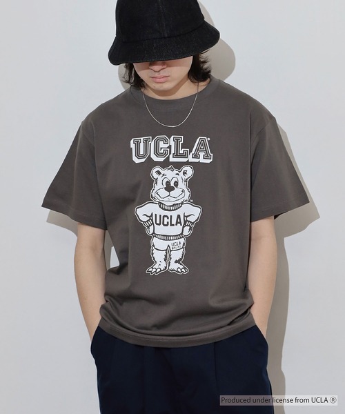 UCLA（ユーシーエルエー）の「UCLA SHORT SLEEVE T-SHIRT カレッジ（Tシャツ/カットソー・メンズ・スミクロ/ホワイト・L/XL/M）」の13枚目の写真