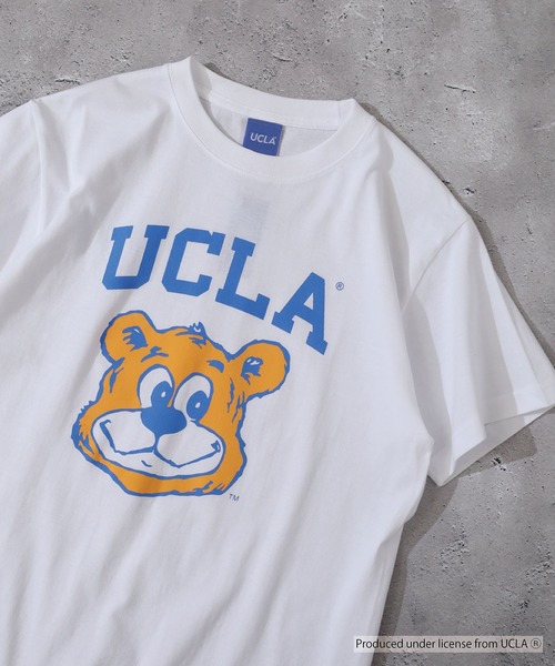 UCLA（ユーシーエルエー）の「UCLA SHORT SLEEVE T-SHIRT カレッジ（Tシャツ/カットソー・メンズ・スミクロ/ホワイト・L/XL/M）」の3枚目の写真