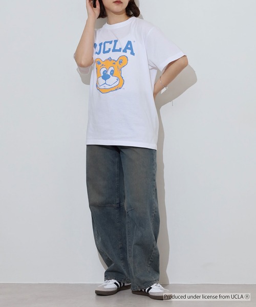 UCLA（ユーシーエルエー）の「UCLA SHORT SLEEVE T-SHIRT カレッジ（Tシャツ/カットソー・メンズ・スミクロ/ホワイト・L/XL/M）」の12枚目の写真