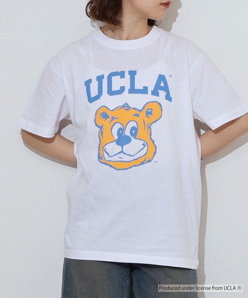 UCLA（ユーシーエルエー）の「UCLA SHORT SLEEVE T-SHIRT カレッジ（Tシャツ/カットソー・メンズ・スミクロ/ホワイト・L/XL/M）」の10枚目の写真