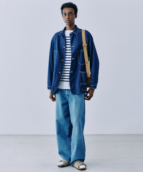 orSlow | 〈別注〉ルーズフィット デニムカバーオール MEN