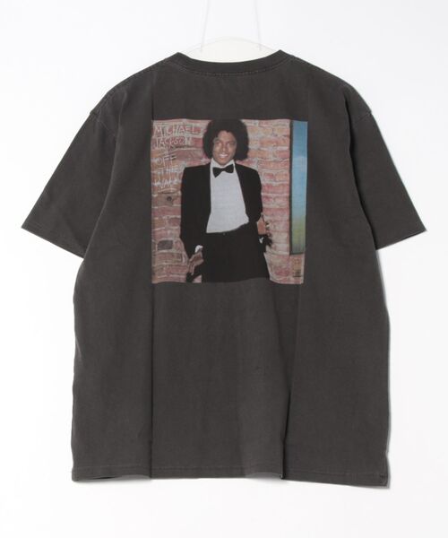 JUNKSOUL(ジャンクソウル)の「JUNK SOUL/MICHAEL JACKSON(マイケルジャクソン) PHOTO Tシャツ (M4)(Tシャツ/カットソー・メンズ・ホワイト/チャコールグレー・X-LARGE/LARGE/MEDIUM)」の7枚目の写真
