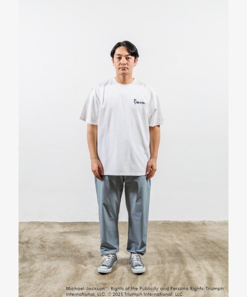 JUNKSOUL(ジャンクソウル)の「JUNK SOUL/MICHAEL JACKSON(マイケルジャクソン) PHOTO Tシャツ (M4)(Tシャツ/カットソー・メンズ・ホワイト/チャコールグレー・X-LARGE/LARGE/MEDIUM)」の12枚目の写真