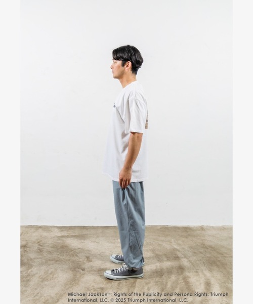JUNKSOUL(ジャンクソウル)の「JUNK SOUL/MICHAEL JACKSON(マイケルジャクソン) PHOTO Tシャツ (M4)(Tシャツ/カットソー・メンズ・ホワイト/チャコールグレー・X-LARGE/LARGE/MEDIUM)」の16枚目の写真