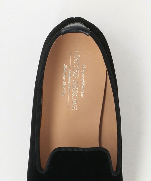 UNITED ARROWS（ユナイテッドアローズ）の「ベルベット スリッポン（スリッポン・メンズ・ブラック・41/40/42/43）」の7枚目の写真