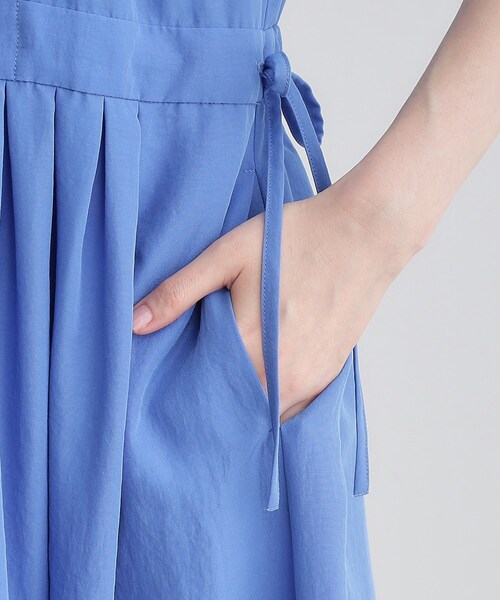 【定価17,500円】CLOVE　シャカシャカワンピース　撥水　ヤマダヤ　M パウダーツイルストレッチシャツワンピース｜BIGI online store