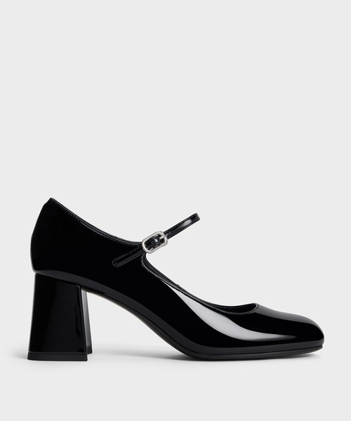 STUART WEITZMAN メリージェーンブロックヒールパンプス Stuart Weitzman Posh Block Mary Jane Pumps 85mm | Shopbop